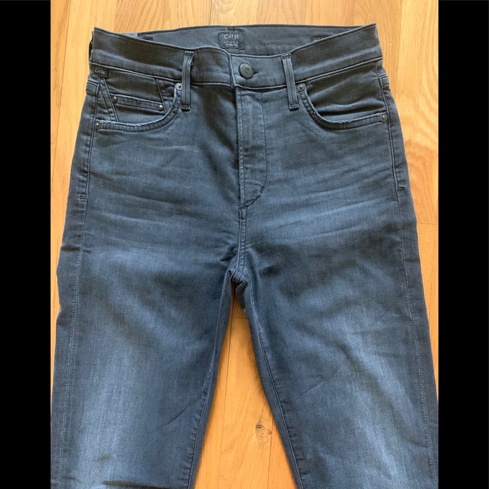 Citizens of Humanity Rocket High Rise Skinny Black Dahlia NWT 27"